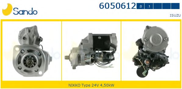 Стартер SANDO 6050612.1
