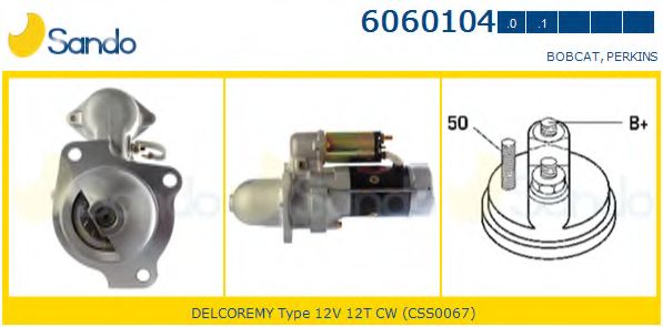 Стартер SANDO 6060104.0