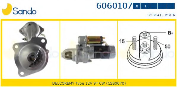 Стартер SANDO 60601070