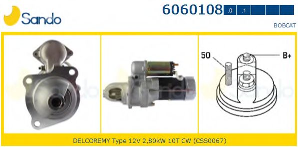 Стартер SANDO 6060108.0