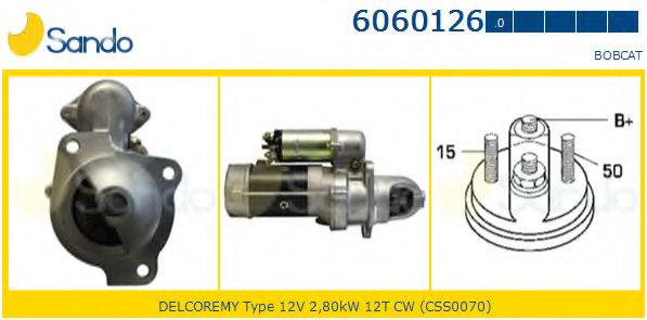 Стартер SANDO 6060126.0