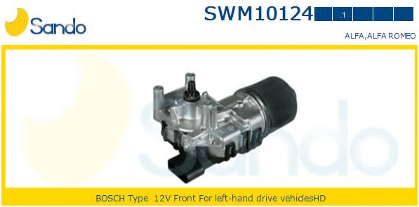 Двигатель стеклоочистителя SANDO SWM10124.1