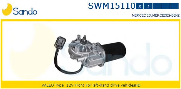 Двигатель стеклоочистителя SANDO SWM15110.0