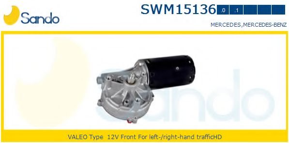 Двигатель стеклоочистителя SANDO SWM15136.0