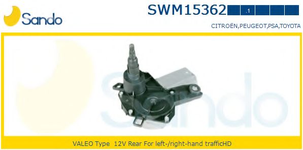Двигатель стеклоочистителя SANDO SWM15362.1