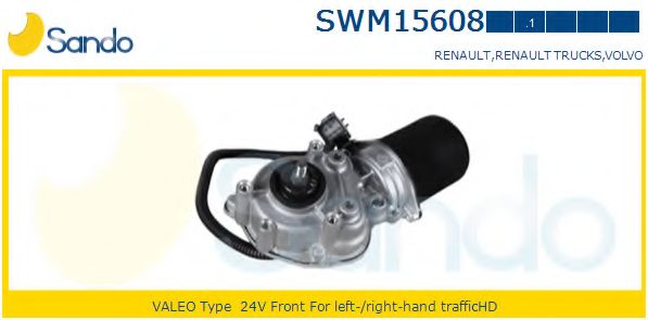 Двигатель стеклоочистителя SANDO SWM15608.1