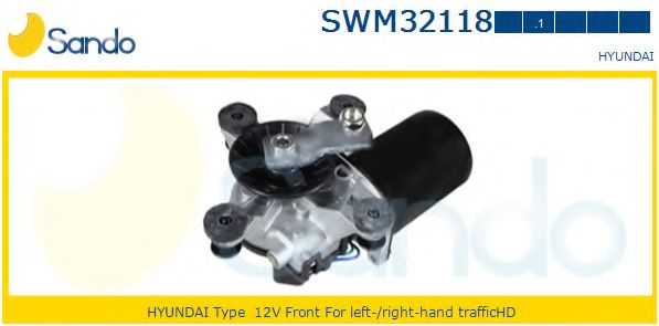 Двигатель стеклоочистителя SANDO SWM32118.1
