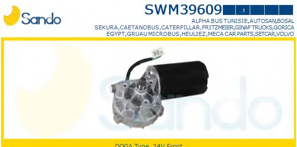 Двигатель стеклоочистителя FRITZMEIER 223249