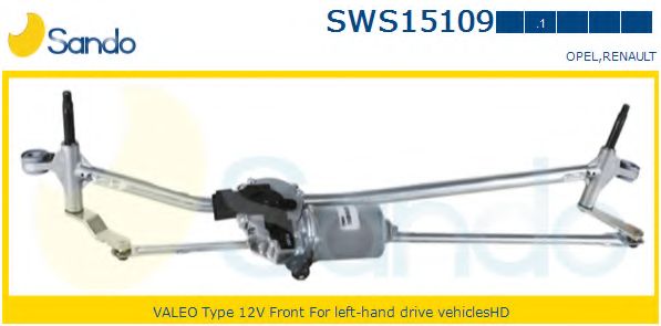 Система очистки окон SANDO SWS15109.1
