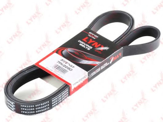 Поликлиновой ремень LYNXauto 7PK2280
