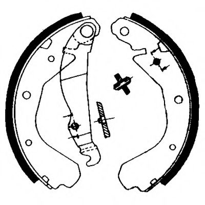 Комплект тормозных колодок HELLA PAGID 8DB 355 000-611