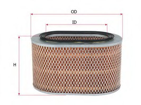 Воздушный фильтр SAKURA  Automotive A-1032