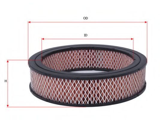 Воздушный фильтр SAKURA  Automotive A-1520