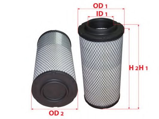 Воздушный фильтр SAKURA  Automotive AS-51540