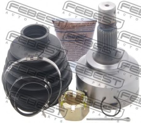 Шарнир, приводной вал FEBEST 2510-30720