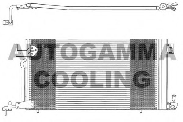 Конденсатор, кондиционер AUTOGAMMA 101597