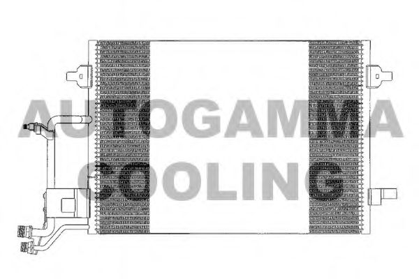 Конденсатор, кондиционер AUTOGAMMA 101662
