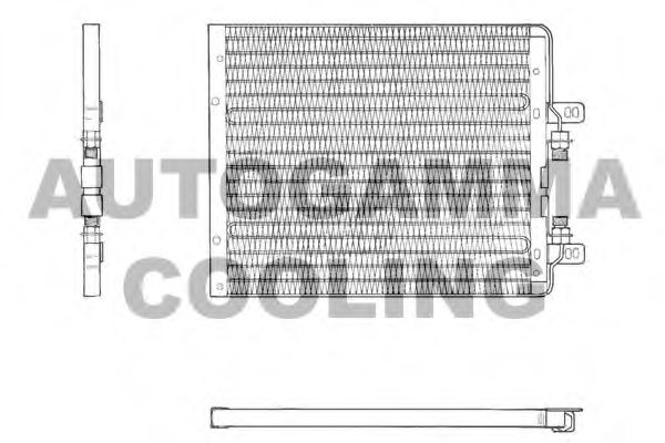 Конденсатор, кондиционер AUTOGAMMA 101827
