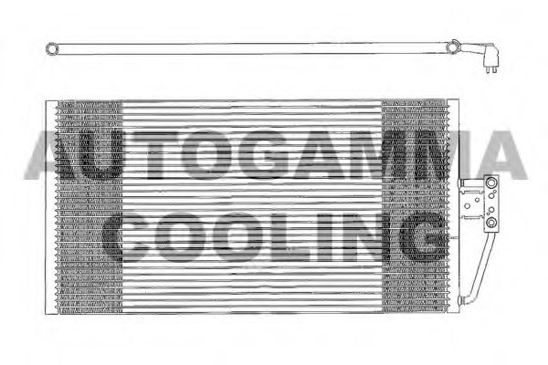 Конденсатор, кондиционер AUTOGAMMA 102611