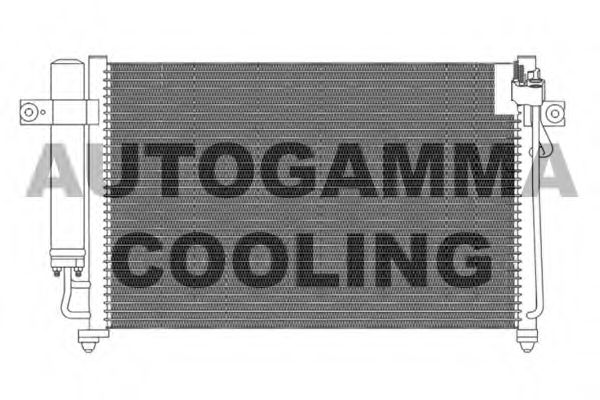 Конденсатор, кондиционер AUTOGAMMA 103698