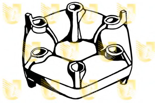 Шарнир, продольный вал UNIGOM 380005