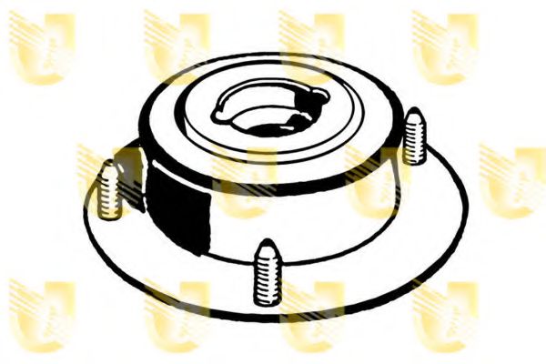 Опора стойки амортизатора UNIGOM 390075