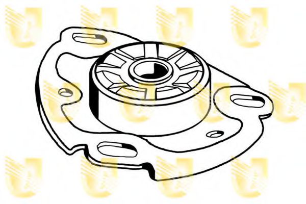 Опора стойки амортизатора UNIGOM 391113