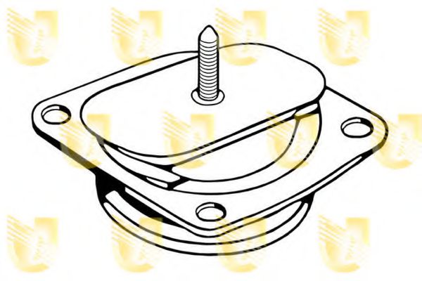 Подвеска, двигатель UNIGOM 395115