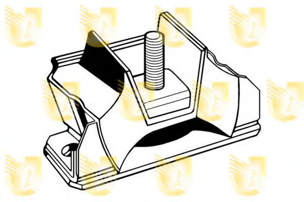 Подвеска, двигатель UNIGOM 395121
