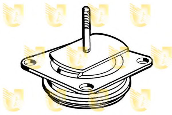 Подвеска, двигатель UNIGOM 395271