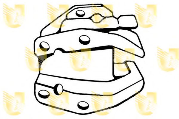 Подвеска, двигатель UNIGOM 396018