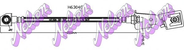 Тормозной шланг Brovex-Nelson H6304Q