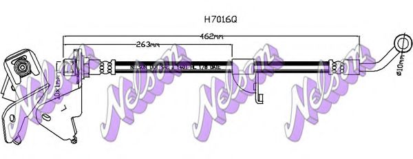 Тормозной шланг Brovex-Nelson H7016Q