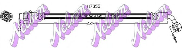 Тормозной шланг Brovex-Nelson H7355