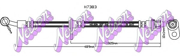 Тормозной шланг Brovex-Nelson H7383