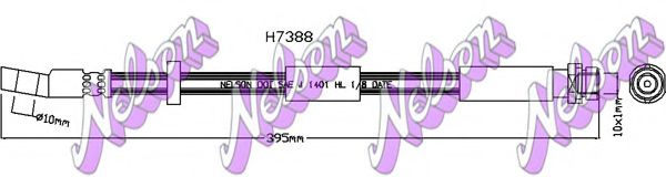 Тормозной шланг Brovex-Nelson H7388