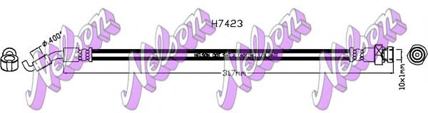 Тормозной шланг Brovex-Nelson H7423