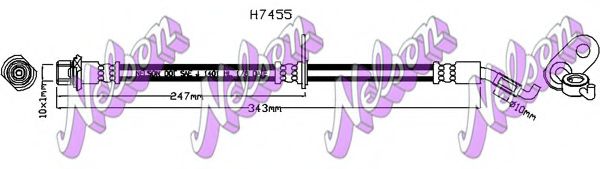 Тормозной шланг Brovex-Nelson H7455