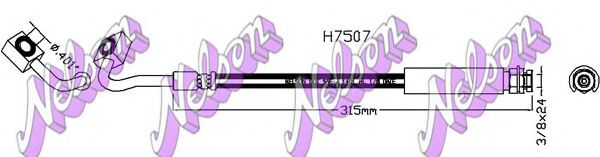 Тормозной шланг Brovex-Nelson H7507