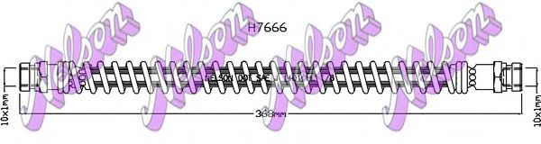 Тормозной шланг Brovex-Nelson H7666