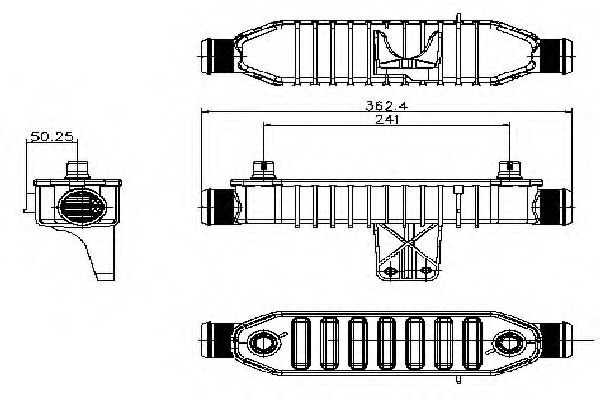 Теплообменник, отопление салона PAPE 5124