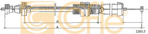 Тросик газа COFLE 1263.5