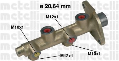 Главный тормозной цилиндр METELLI 05-0135