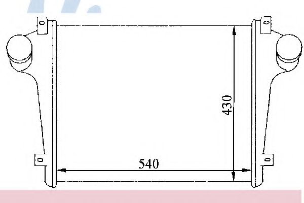 Интеркулер NISSENS 96940