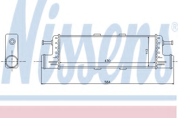 Интеркулер NISSENS 96862