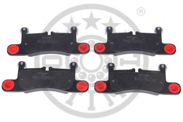 Комплект тормозных колодок, дисковый тормоз OPTIMAL 12598