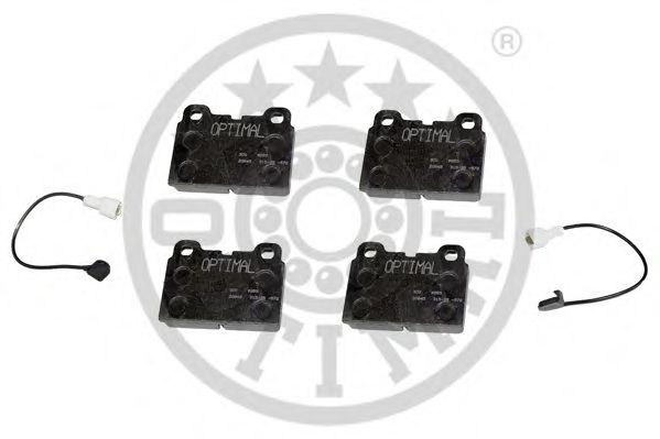 Комплект тормозных колодок, дисковый тормоз OPTIMAL 9255