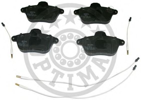 Комплект тормозных колодок, дисковый тормоз OPTIMAL 9783