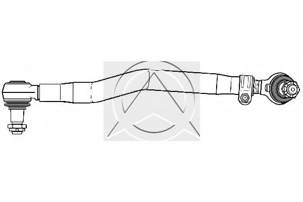 Продольная рулевая тяга SIDEM 14533