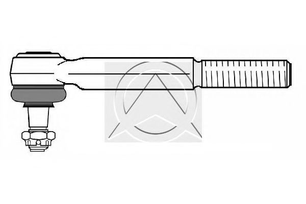 Наконечник поперечной рулевой тяги SIDEM 500132